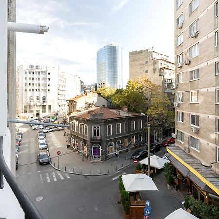 Cismigiu Serenity: 1Br Flat With Scenic Balcony ブカレスト エクステリア 写真